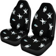Astronaut Print Pattern Universal Fit Car Seat Covers