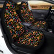 Australia Symbols Print Pattern Car Seat Covers