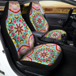 Decorative Colorful Ornament Tribal Ethnic Print Car Seat Covers