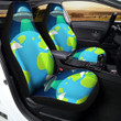 Alien Invasion And Earth Print Car Seat Covers