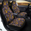 African Girl Art Print Pattern Car Seat Covers