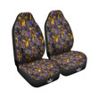 African Girl Art Print Pattern Car Seat Covers