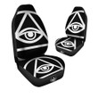 Eye Illuminati Print Car Seat Covers