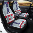American Peace Flag Print Car Seat Covers