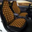 Ankh And Gems Print Pattern Car Seat Covers