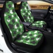 Card Suits Green Playing Print Pattern Car Seat Covers