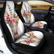 Deer Skull Boho Floral Print Car Seat Covers