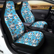 Airplanes And Helicopters Cartoon Print Pattern Car Seat Covers