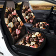 Candy Chocolate Heart Print Car Seat Covers