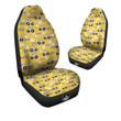 Agricultural Farming Tractor Print Pattern Car Seat Covers