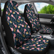 Axolotl Black Pattern Print Universal Fit Car Seat Cover