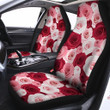 Red And Pink Rose Floral Car Seat Covers