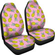 Cutting Pineapple Pink Car Seat Cover