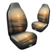 Beach Sunrise Print Car Seat Covers