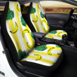 Banana Geometric Yellow Print Pattern Car Seat Covers