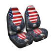 Eagle Patriotic American Print Car Seat Covers