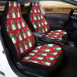 Dots Merry Christmas Print Pattern Car Seat Covers
