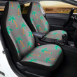 Cartoon Palm Tree Hawaiian Print Car Seat Covers