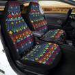 Adinkra Tribe African West Symbols Car Seat Covers