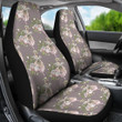 Angel Floral Print Pattern Universal Fit Car Seat Covers