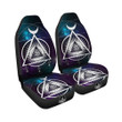 Eye Of Providence Galaxy Print Car Seat Covers