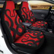 Red And Black Snakes Sign Print Car Seat Covers