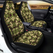 Eagle Camouflage Green Print Pattern Car Seat Covers
