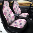 Cat And Panda Lover Print Pattern Car Seat Covers