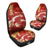 Dragon Tattoo Red Japanese Print Car Seat Covers