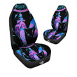 Dream Catcher Blue And Purple Black Print Car Seat Covers