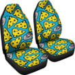 Cheese Mouse Pattern Print Universal Fit Car Seat Covers