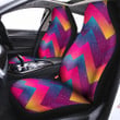 Abstract Geometric Grunge Car Seat Covers