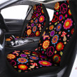 Abstract Flower Hippie Car Seat Covers