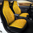 Drops Water On Beer Glass Print Car Seat Covers