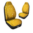 Drops Water On Beer Glass Print Car Seat Covers