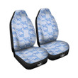 Dolphins Blue Print Pattern Car Seat Covers