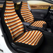Diamond Shape Halloween Print Pattern Car Seat Covers