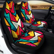 Abstract Geometric Colorful Car Seat Covers
