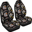 Eagle Print Pattern Universal Fit Car Seat Covers
