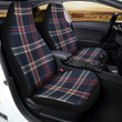 Black Tartan Plaid Car Seat Covers