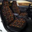 Rooster Embroidery Print Pattern Car Seat Covers