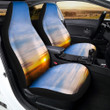 Field Sunrise Print Car Seat Covers