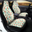 Cartoon Drum Print Pattern Car Seat Covers