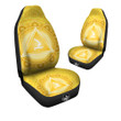 Chakra Manipura Symbol Print Car Seat Covers