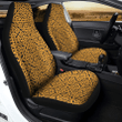 Celtic Knot Print Pattern Car Seat Covers