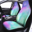 Abstract Psychedelic Holographic Car Seat Covers