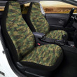 Camouflage Classic Green Print Car Seat Covers