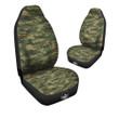 Camouflage Classic Green Print Car Seat Covers