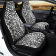 Disco Ball Texture Print Car Seat Covers