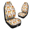 Fire Camping Print Pattern Car Seat Covers